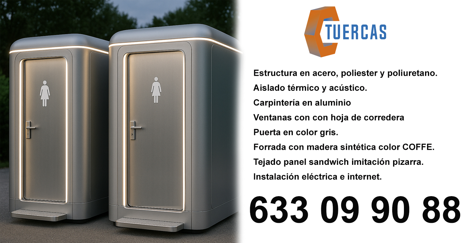 Baños y Duchas Portátiles Disponibles